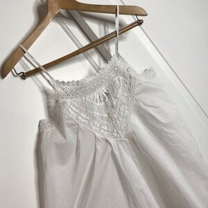 Victoria’s Secret Embroidered Cotton Camisole Size Medium